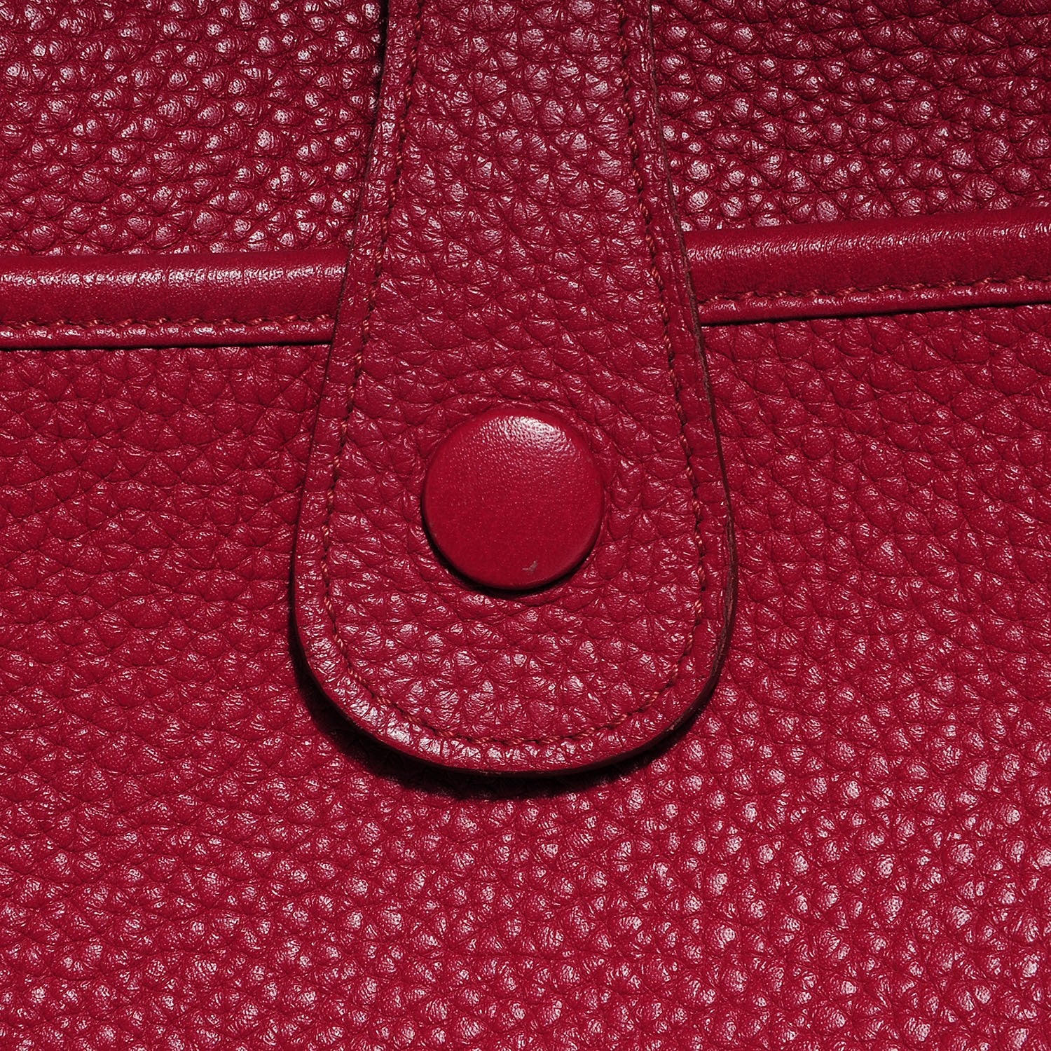 Hermes Taurillon Clemence Evelyne III GM Rubis 7 of 13