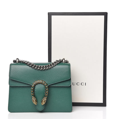 Gucci Calfskin Mini Dionysus Shoulder Bag Emerald 11 of 11