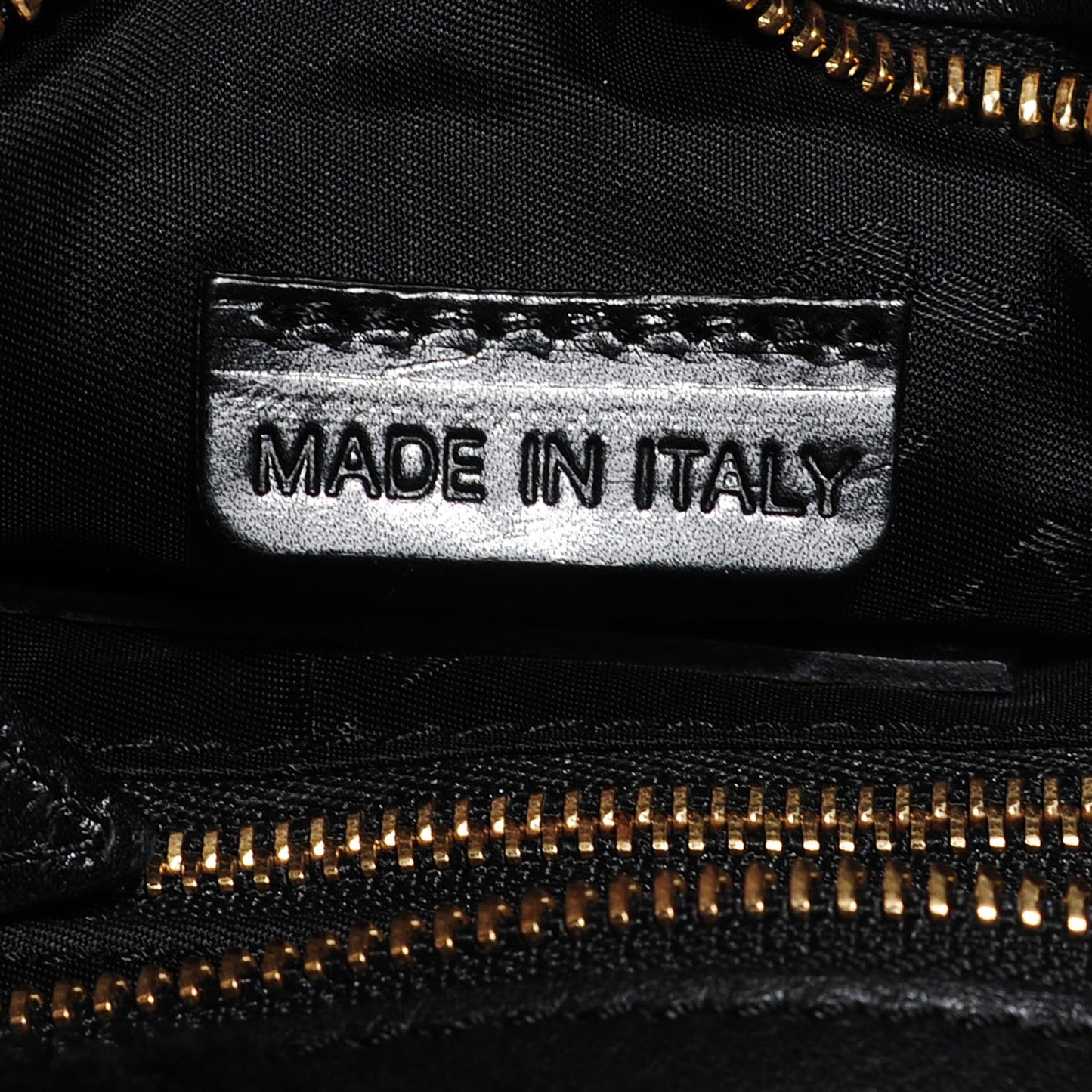 Sheepskin Quilted Shearling Small Cadet Black