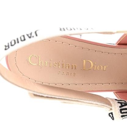 Christian Dior Patent Ribbon J'Adior Slingback 65mm Pumps 35 Pink 6 of 8