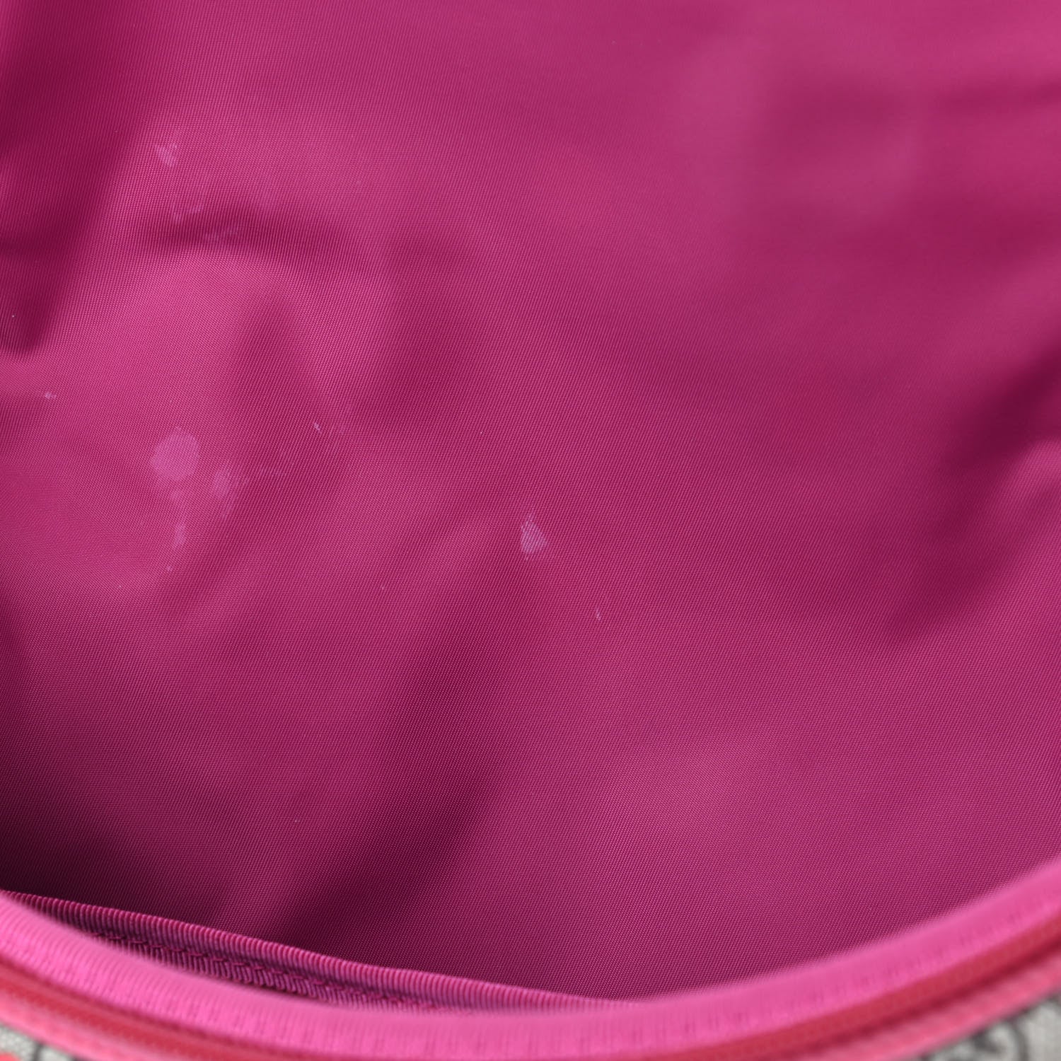 Gucci GG Supreme Monogram Rose Bud Diaper Bag Pink 6 of 6