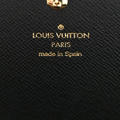 Louis Vuitton Monogram Giant Jungle Sarah Wallet Black 6 of 7