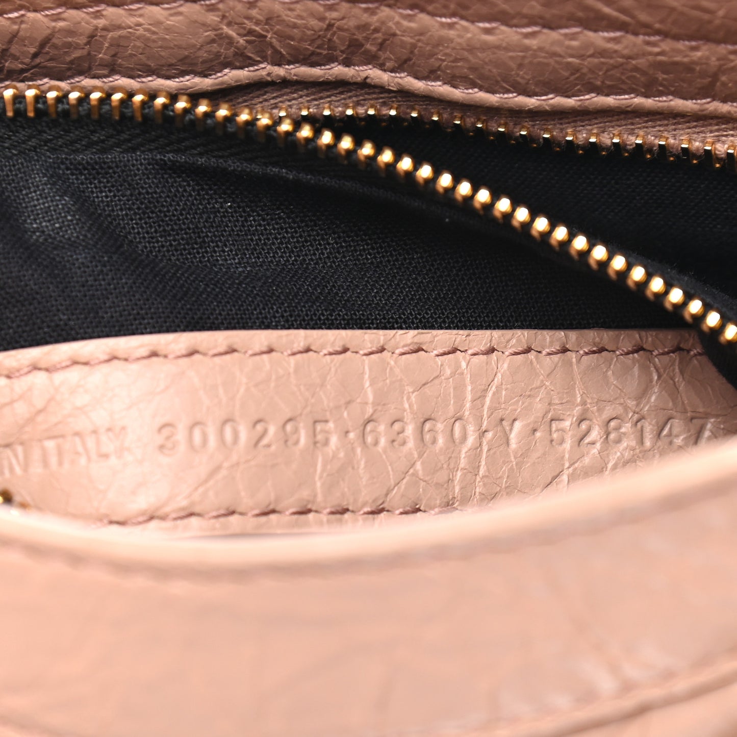 Agneau Classic Gold Hardware Mini City Rose Des Sables