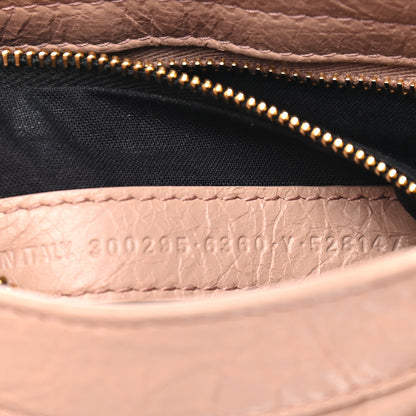 Balenciaga Agneau Classic Gold Hardware Mini City Rose Des Sables 7 of 10
