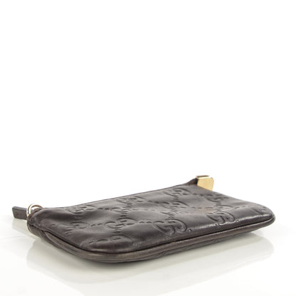 Gucci Guccissima Key Case Chocolate 4 of 7