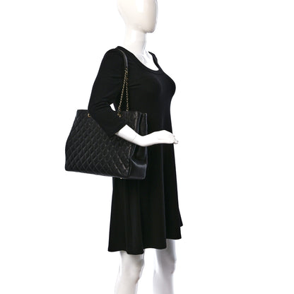 Chanel Caviar Quilted Large Shopping Tote Black 2 of 11
