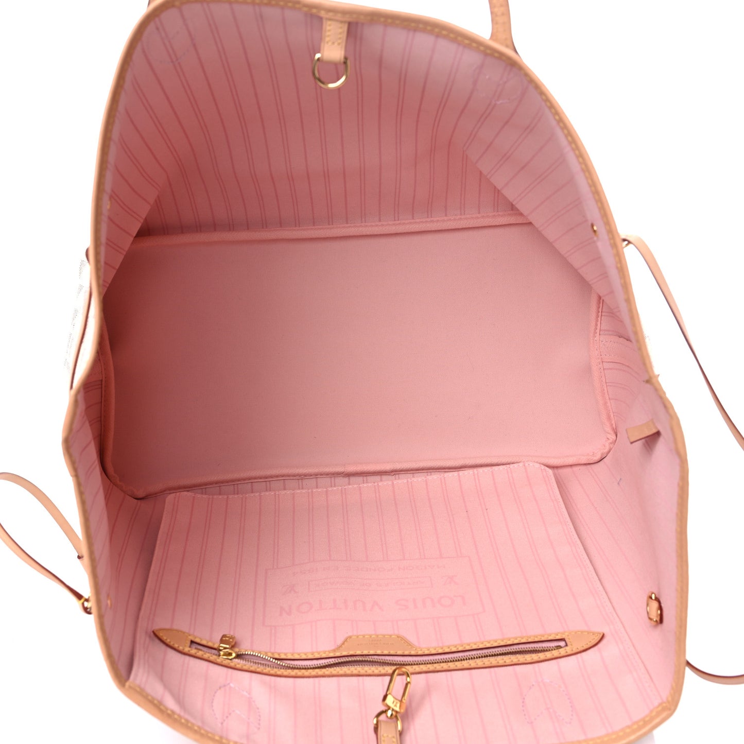 Damier Azur Neo Neverfull GM Rose Ballerine