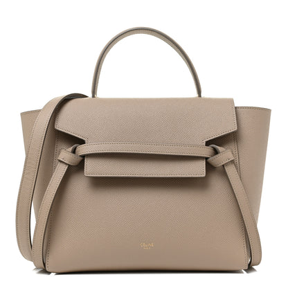 Celine Grained Calfskin Micro Belt Bag Light Taupe 1 of 15