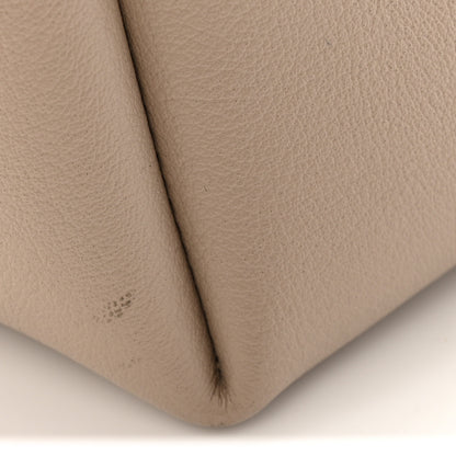 Saint Laurent Calfskin Large Shopping Tote Dark Beige 13 of 15