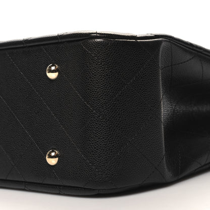 Chanel Caviar Quilted Large Shopping Tote Black 10 of 11