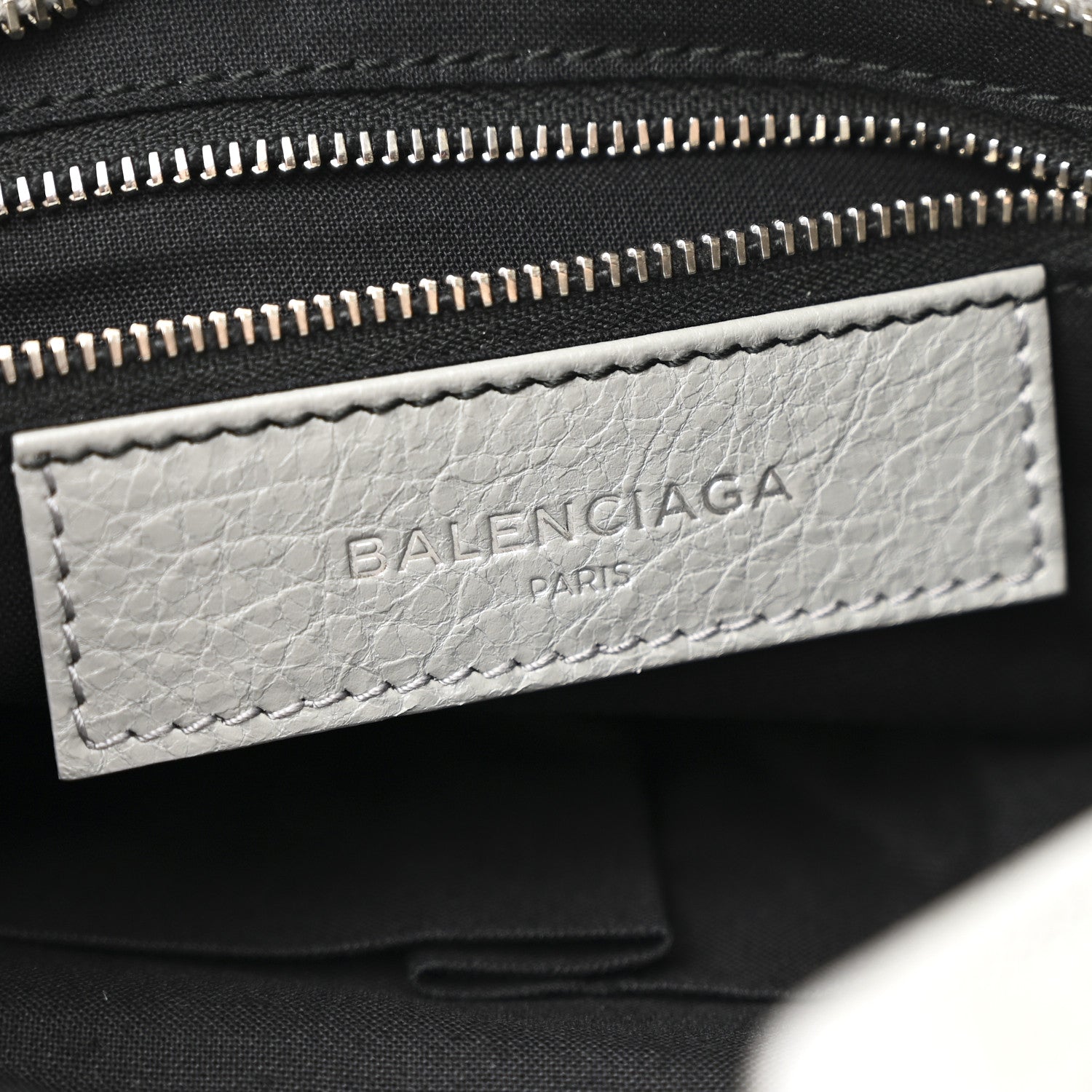 Balenciaga Agneau Classic Silver Hardware S City Gris Haussmannien 7 of 11