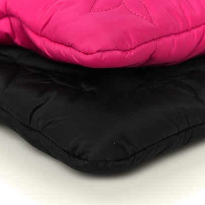 Louis Vuitton Econyl Monogram Pillow Maxi Multi Pochette Accessories Black Fuchsia 13 of 17