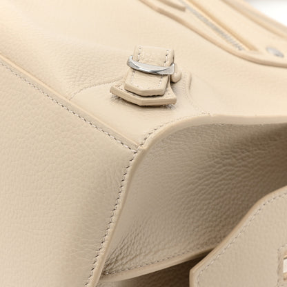 Balenciaga Grained Calfskin Neo Classic Silver Hardware S City Cream 11 of 13