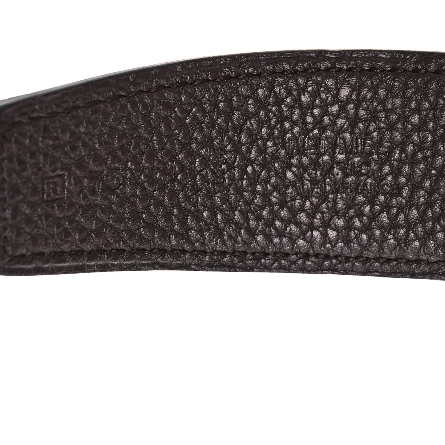 Box Togo Reversible 32mm H Belt 75 Black Chocolate