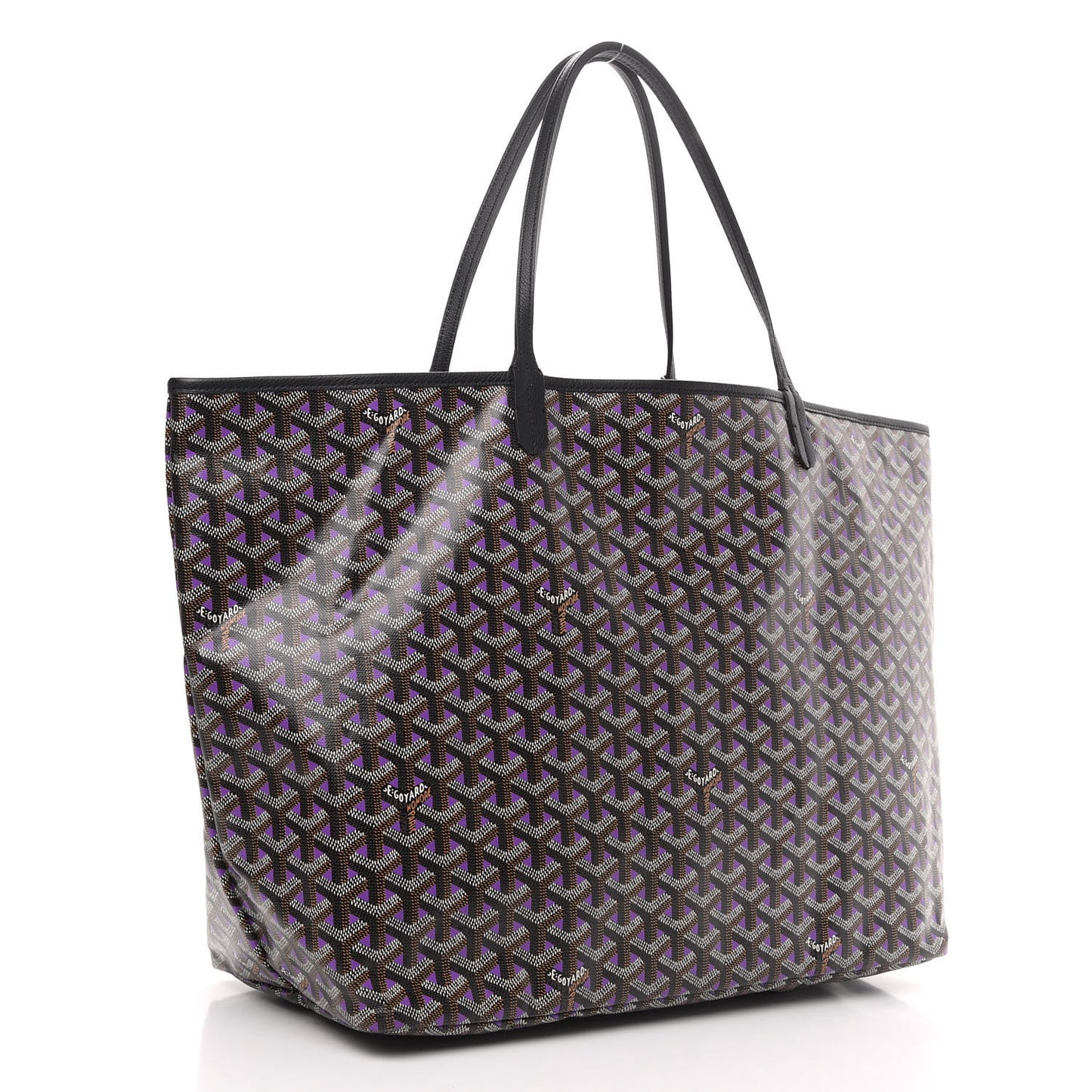 Goyardine Saint Louis Claire Voie GM Black Purple