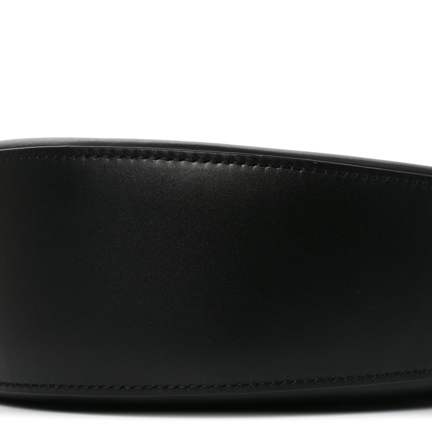 Satin Calfskin Jacquard Luna Bag Black