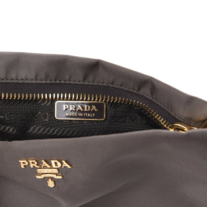 Prada Tessuto Nylon Saffiano Wristlet Fumo 7 of 15