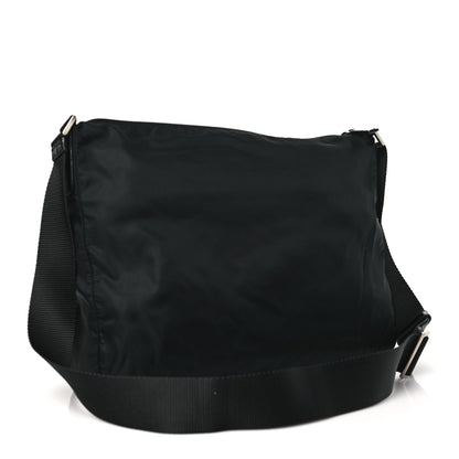 Prada Tessuto Nylon Messenger Bag Black 3 of 9