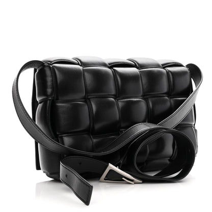 Bottega Veneta Nappa Maxi Intreccio Padded Cassette Crossbody Bag Black 3 of 10