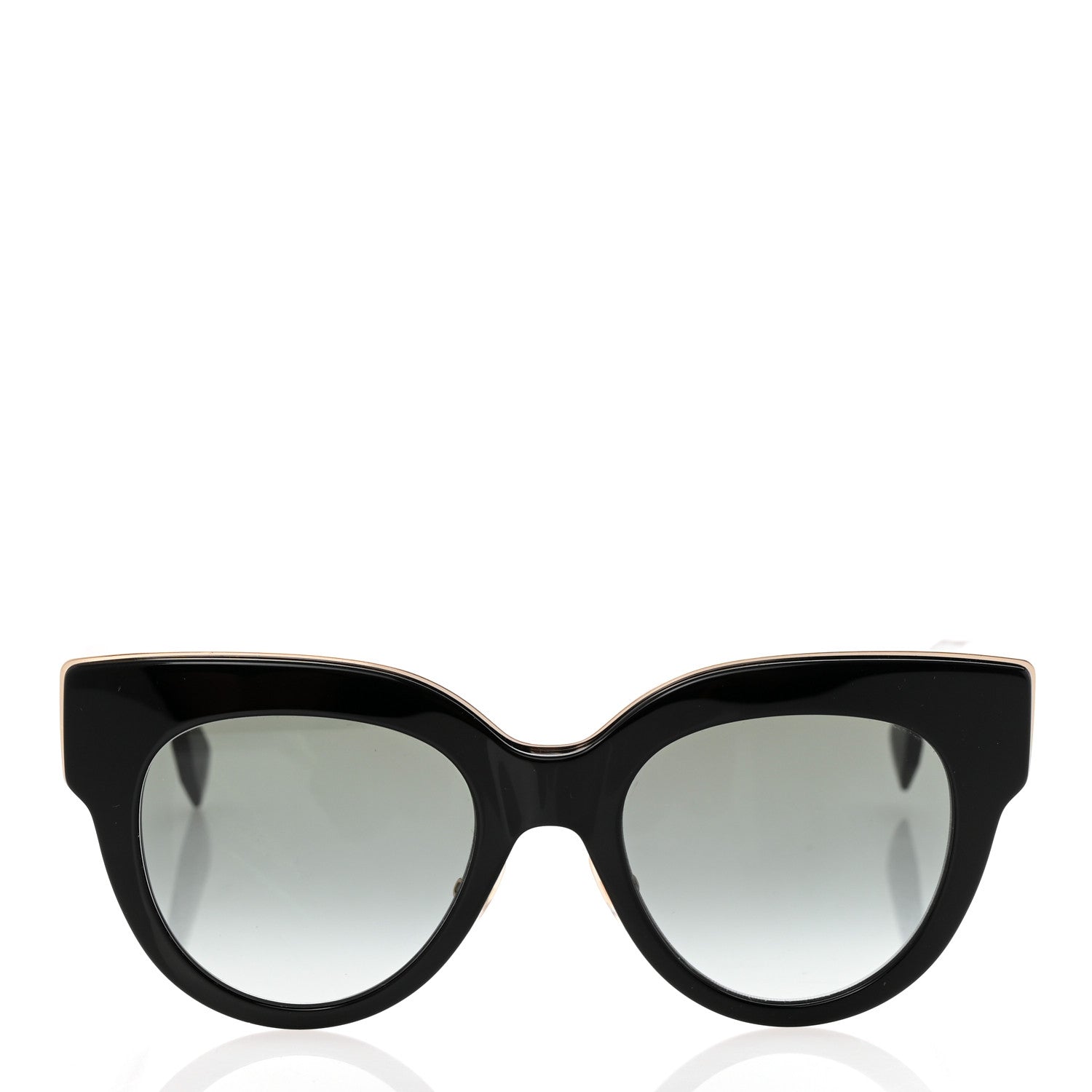 Fendi Acetate F is Fendi Cat Eye Sunglasses FF 0360/G/S Black 2 of 6