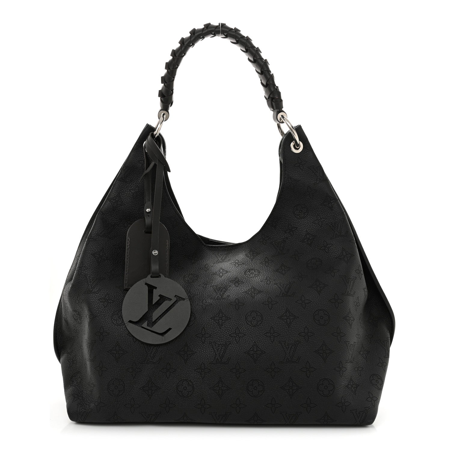 Louis Vuitton Mahina Carmel Hobo Black 1 of 9