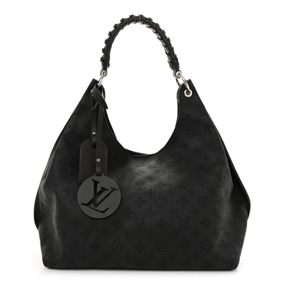 Louis Vuitton Mahina Carmel Hobo Black 1 of 9