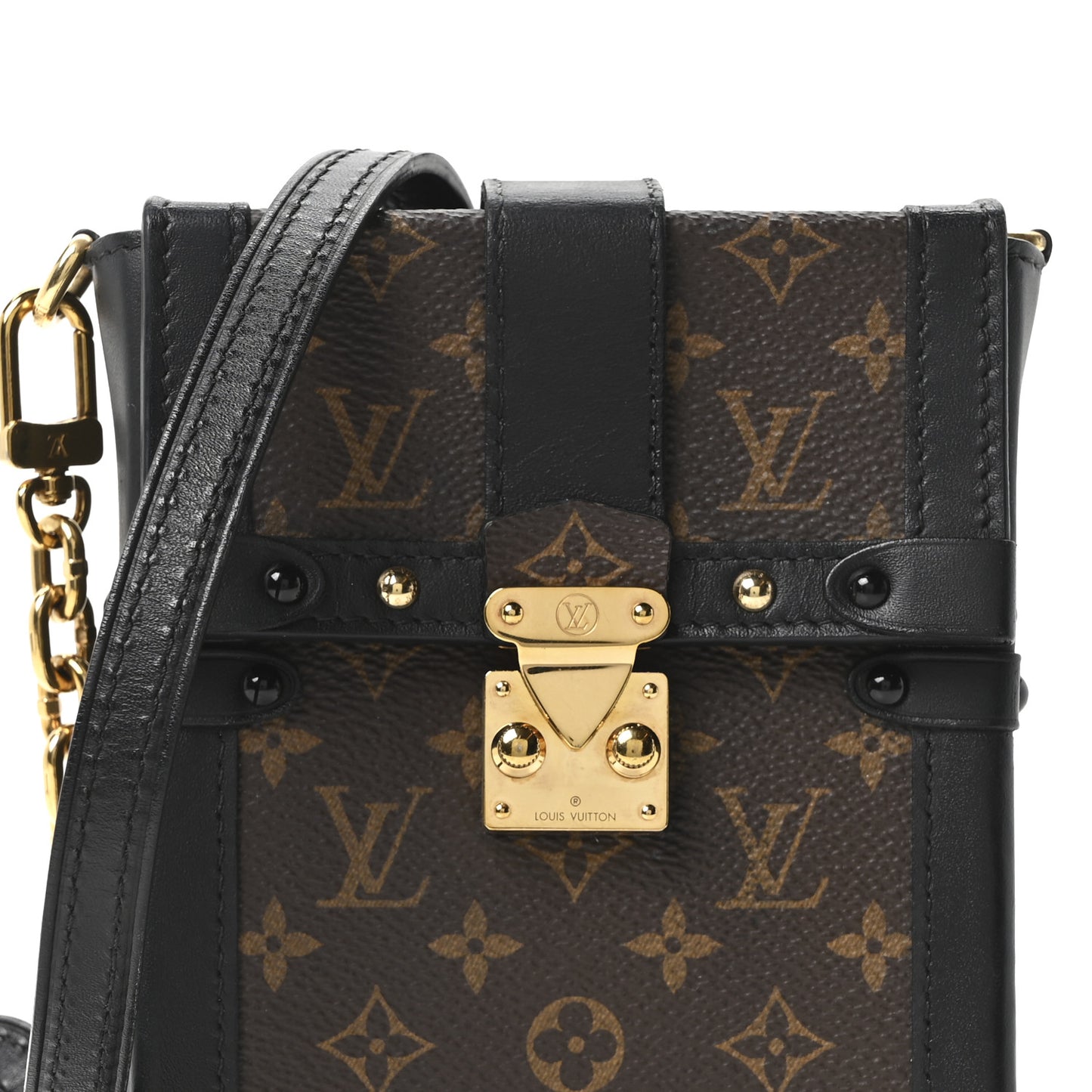 Monogram Pochette Trunk Verticale Black