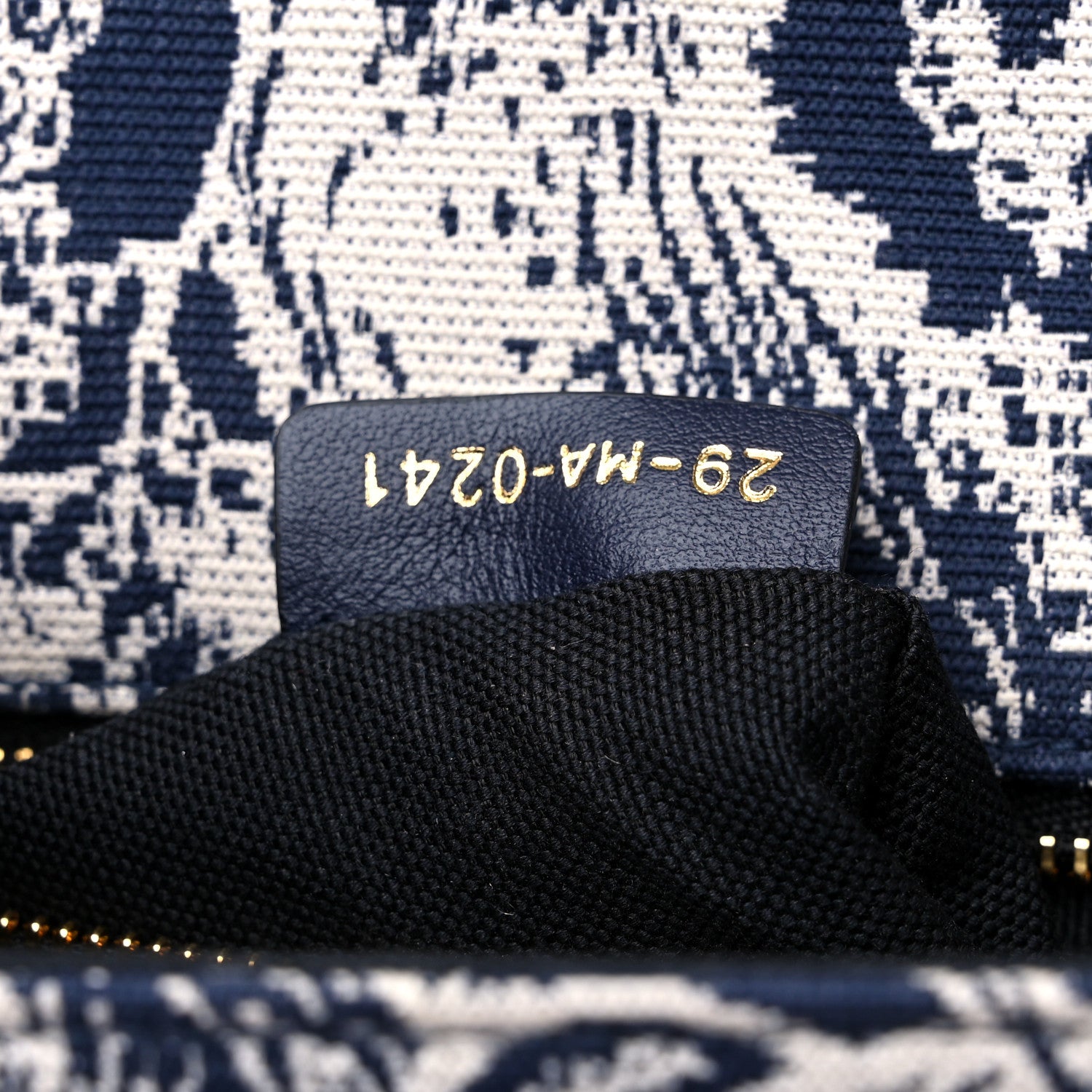 Christian Dior Toile de Jouy Reverse Jacquard 30 Montaigne Flap Bag Blue 5 of 9