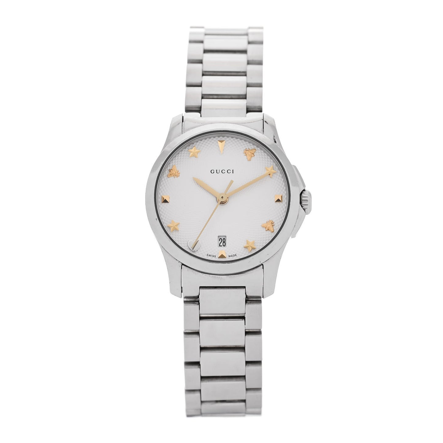 Stainless Steel 27mm G-Timeless Charm Quartz Watch
