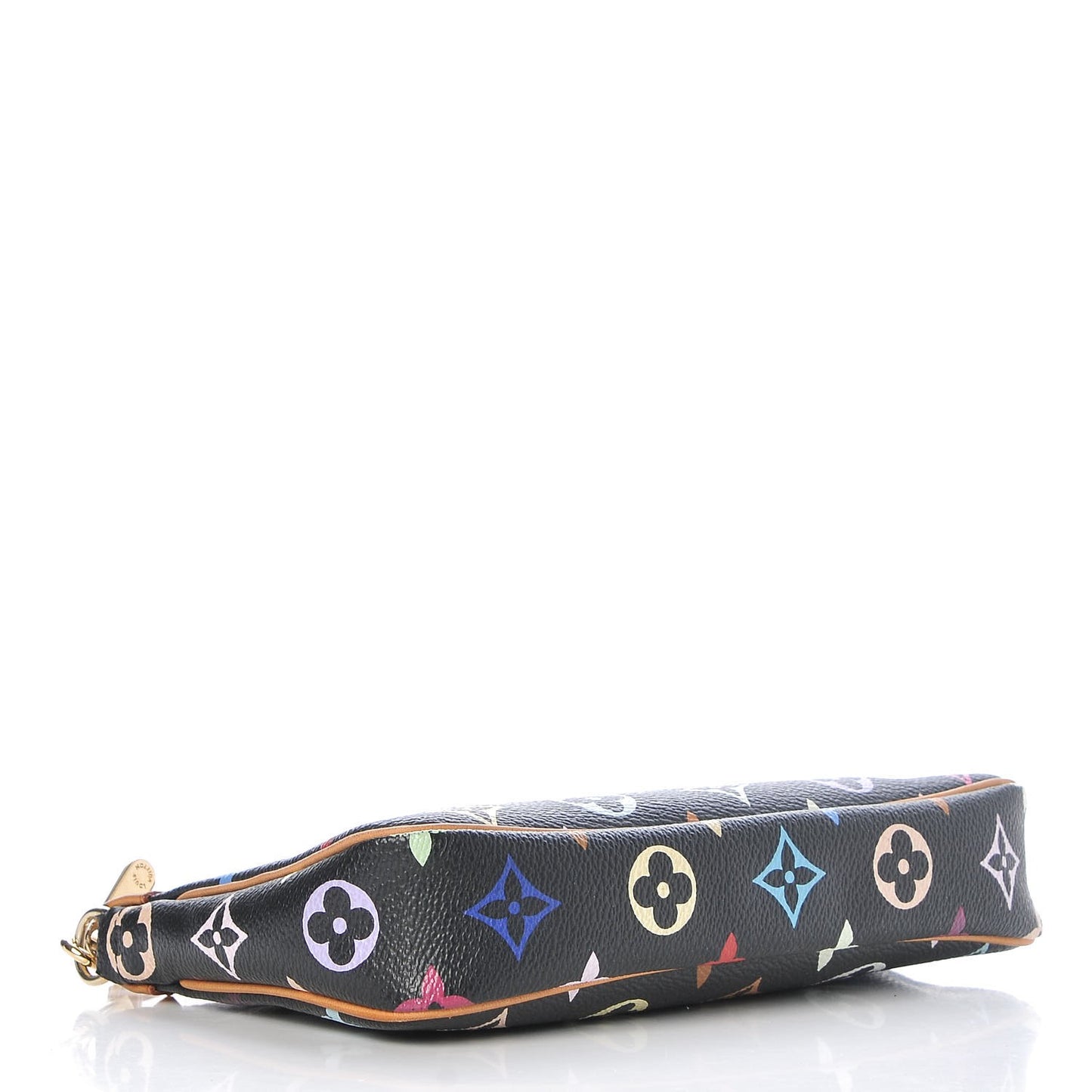 Monogram Multicolor Pochette Accessories Black