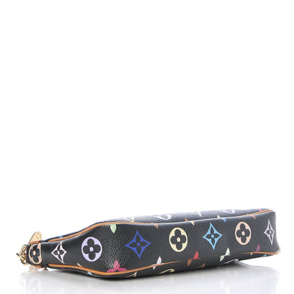 Louis Vuitton Monogram Multicolor Pochette Accessories Black 5 of 9