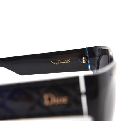 Christian Dior Resin Cannage MyDior3N Sunglasses Black 6 of 7