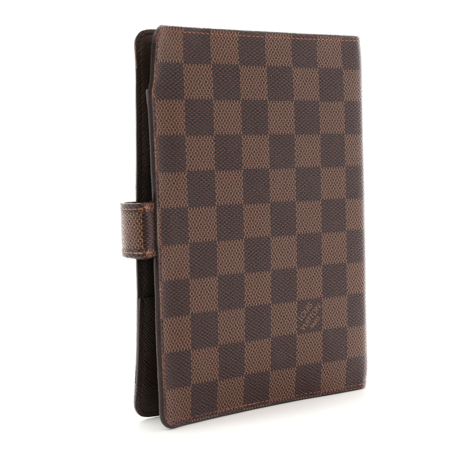 Damier Ebene Medium Ring Agenda Cover
