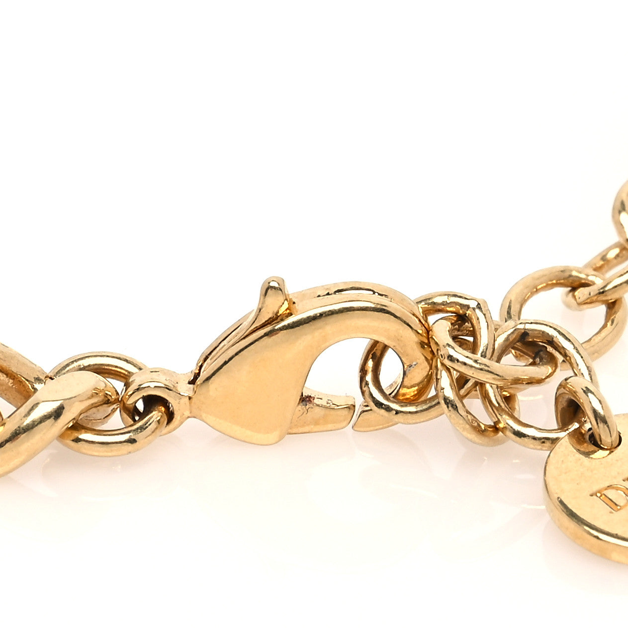 Christian Dior Metal Crystal Dio(r)evolution Bracelet Gold 5 of 6