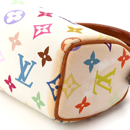 Louis Vuitton Monogram Multicolor Mini Sac HL Speedy White 10 of 11