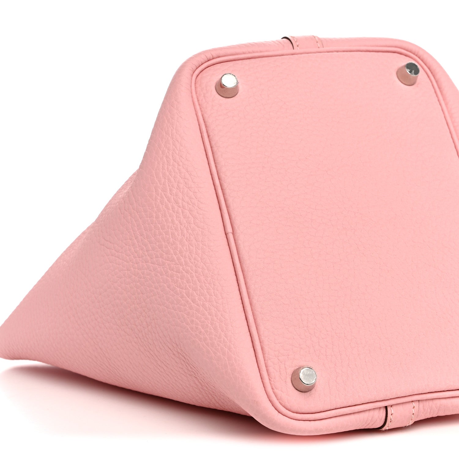 Hermes Taurillon Clemence Picotin Lock 18 PM Rose Sakura 9 of 10