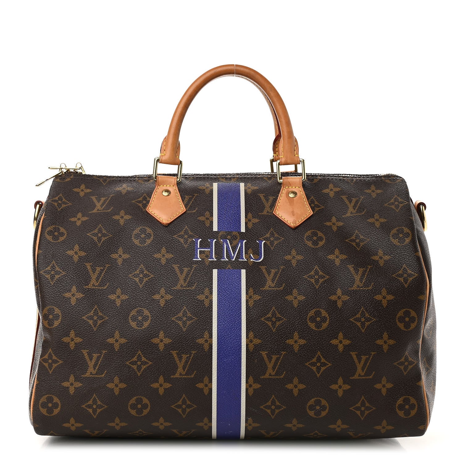 Louis Vuitton Monogram My LV Heritage Speedy Bandouliere 35 Violet Gris 1 of 15