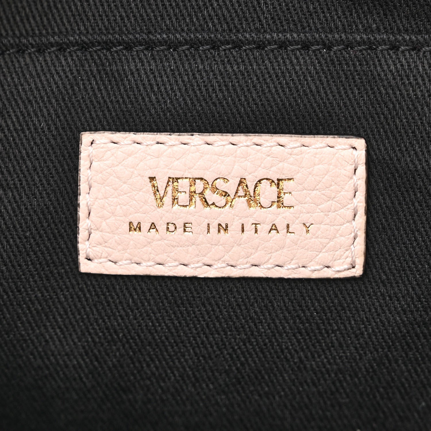 Versace Grainy Calfskin Virtus Small Camera Bag Purple 6 of 10