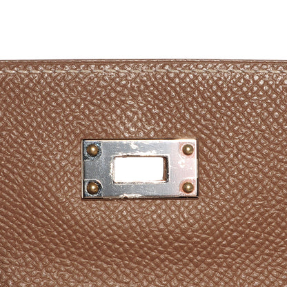 Hermes Epsom Kelly Longue Wallet Etoupe 9 of 12