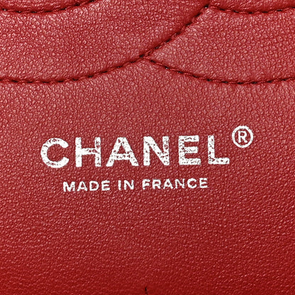 Chanel Caviar Quilted Jumbo Double Flap Dark Red 5 of 11