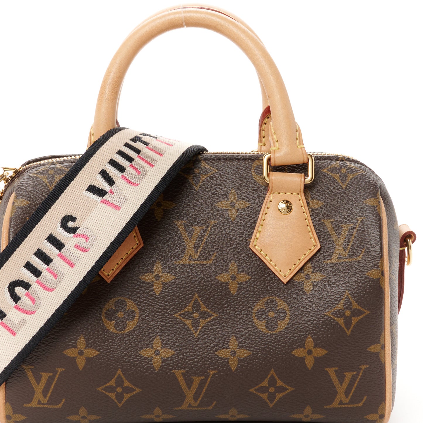 Monogram Speedy Bandouliere 20 Black