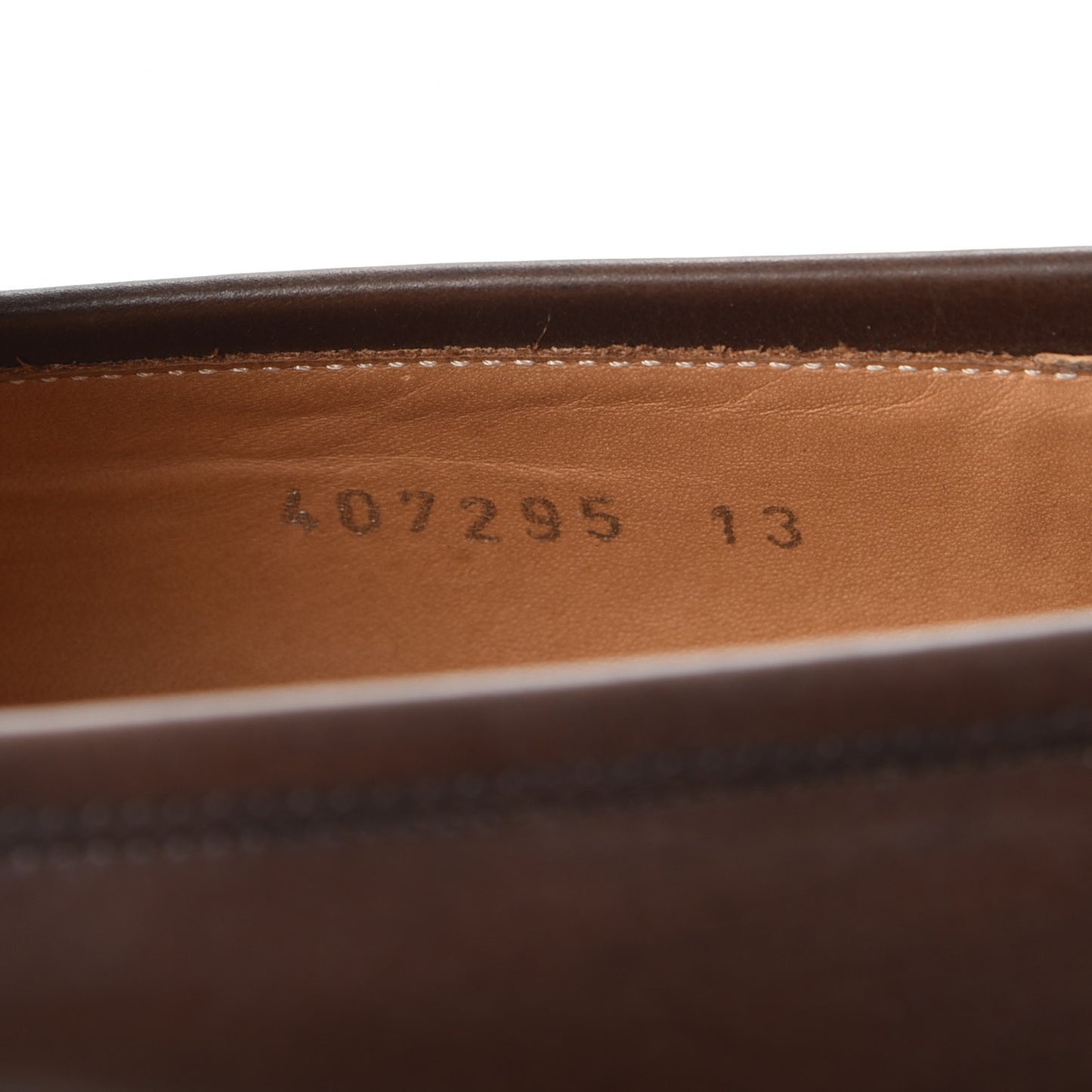 Spirit Calfskin Mens Broadwick Loafers 13 Cocoa