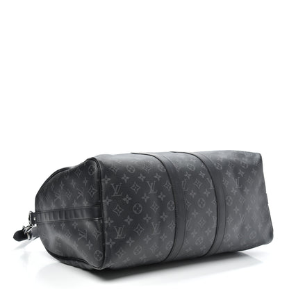 Louis Vuitton Monogram Eclipse Keepall Bandouliere 45 3 of 10
