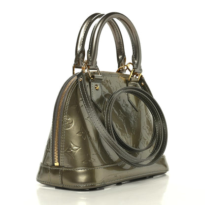 Louis Vuitton Vernis Alma BB Givre 2 of 7