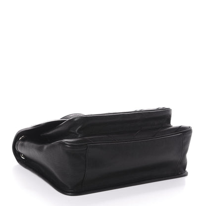 Saint Laurent Lambskin Matelasse Monogram Microstud Medium Niki Chain Satchel Black 4 of 9