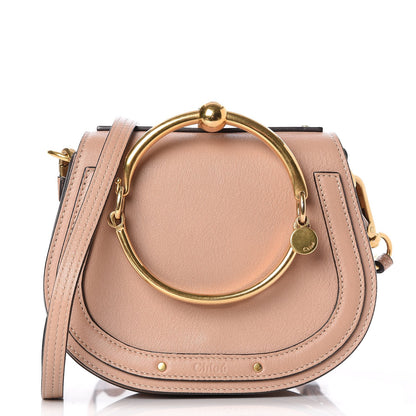 Chloe Calfskin Suede Small Nile Bracelet Bag Biscotti Beige 1 of 7