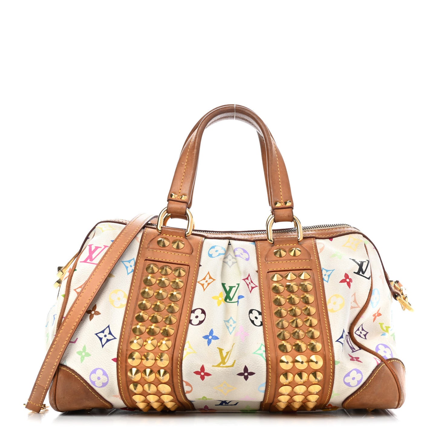 Monogram Multicolor Courtney MM White