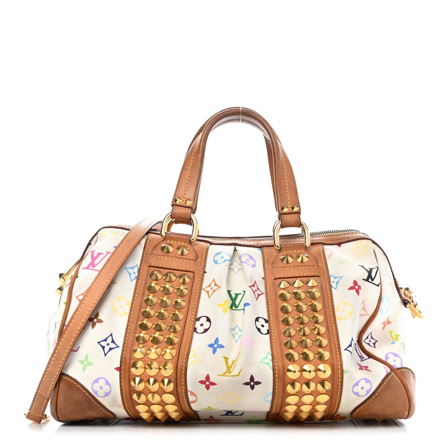 Louis Vuitton Monogram Multicolor Courtney MM White 1 of 7