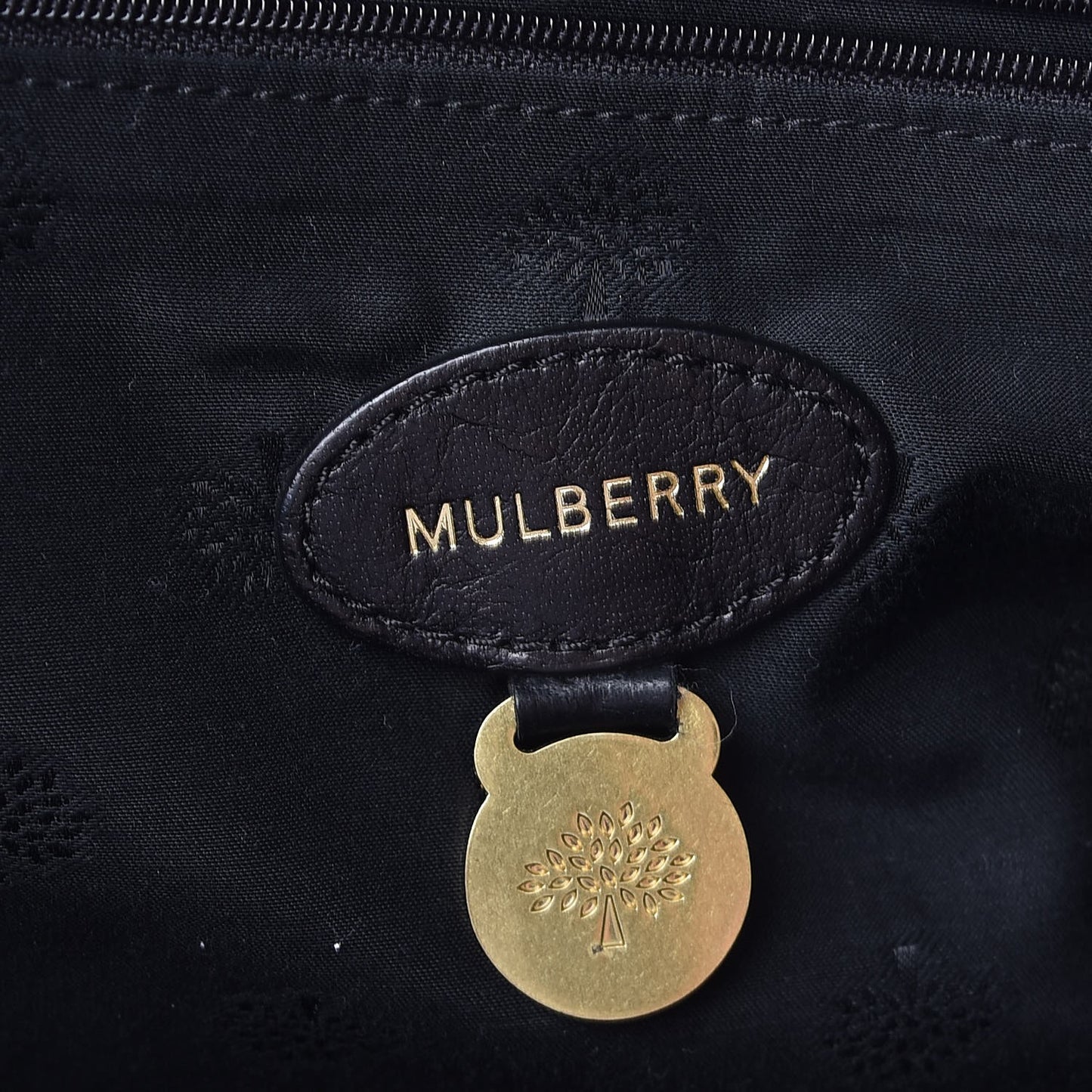 Calfskin Taylor Satchel Black