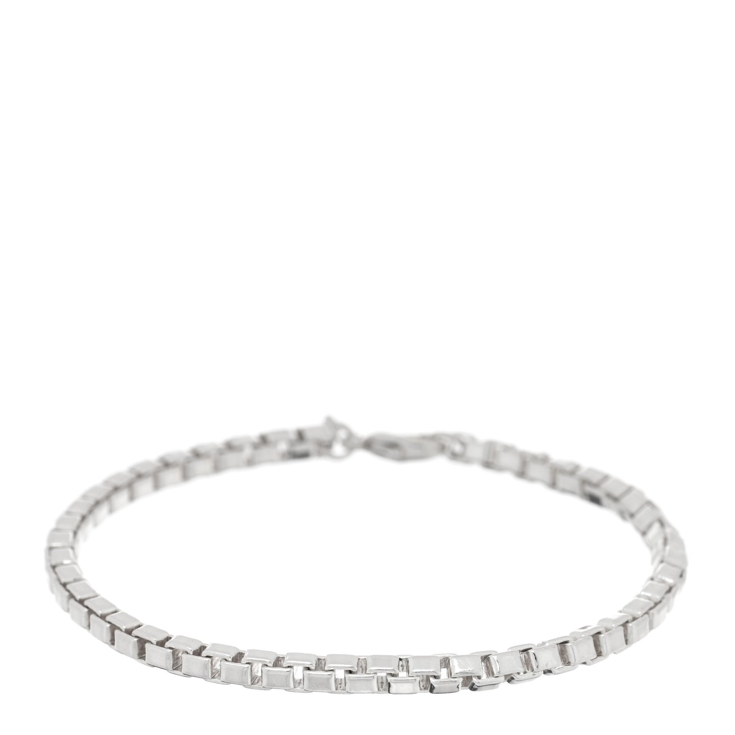Sterling Silver 4mm Venetian Link Bracelet